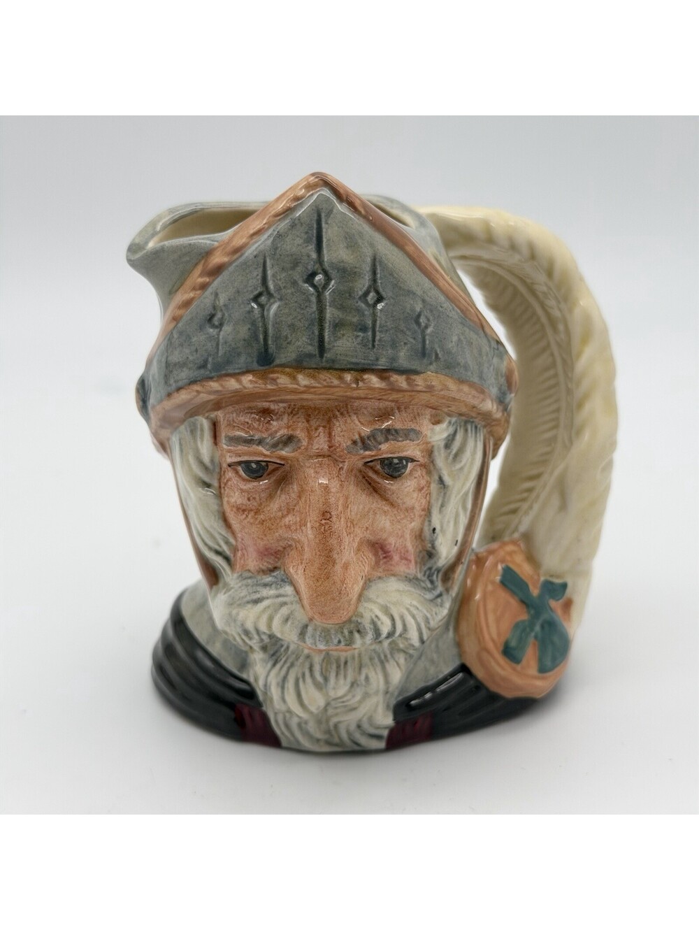 Royal Doulton Don Quixote D6460 Small Character Jug 4” England 1956